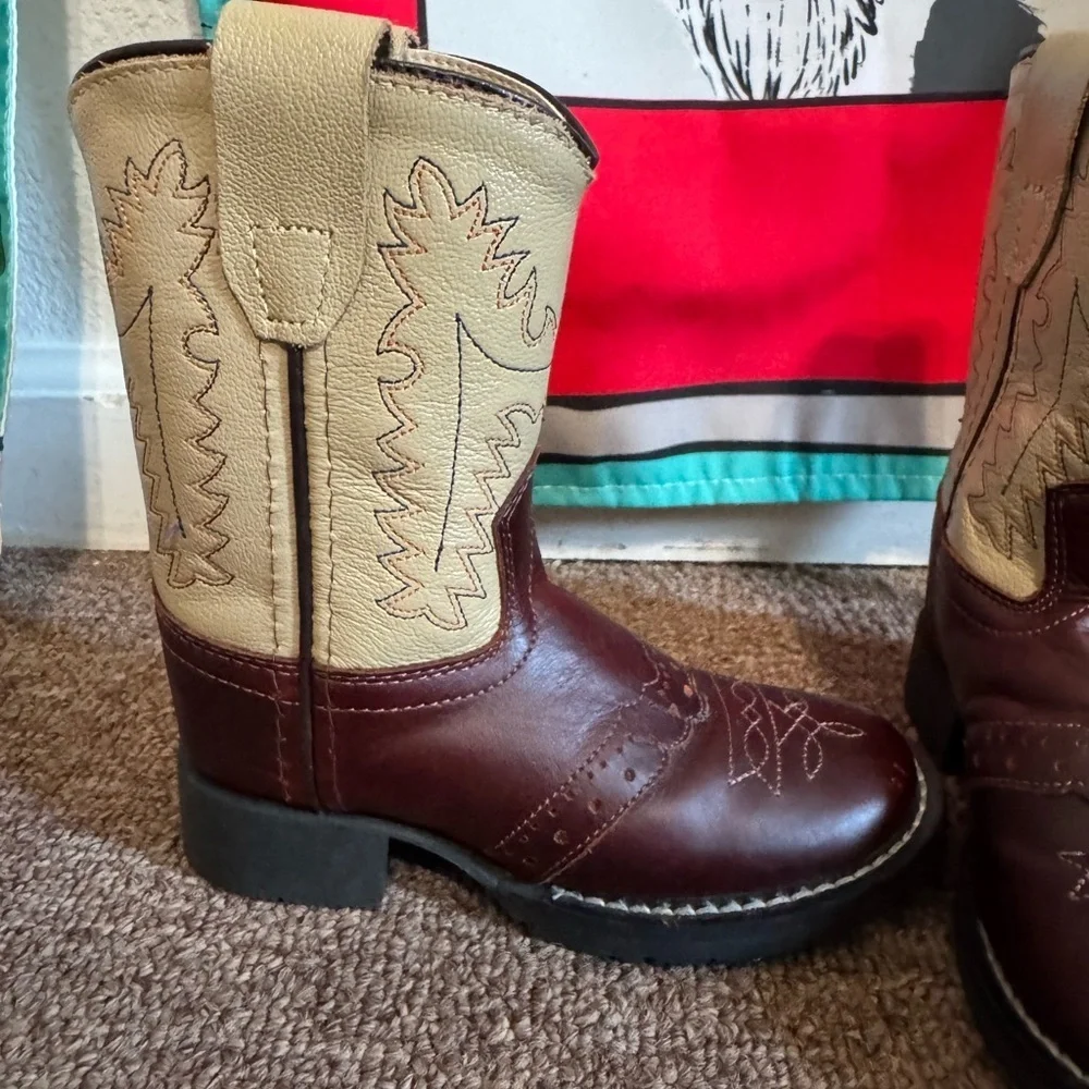 Old West Toddler Kids Boots size bb
